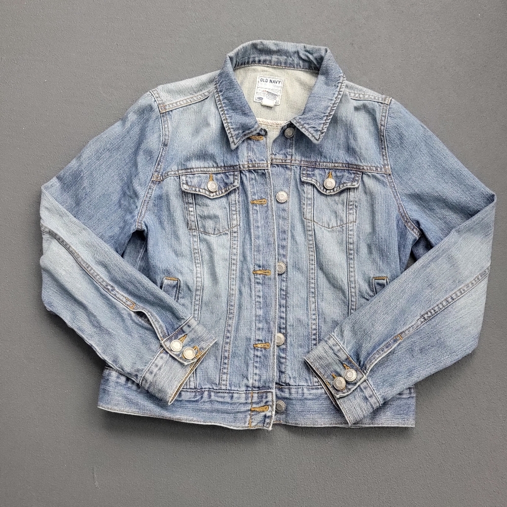 90s Old Navy Light Blue Denim Jacket